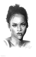 Rihanna — Digital Print
