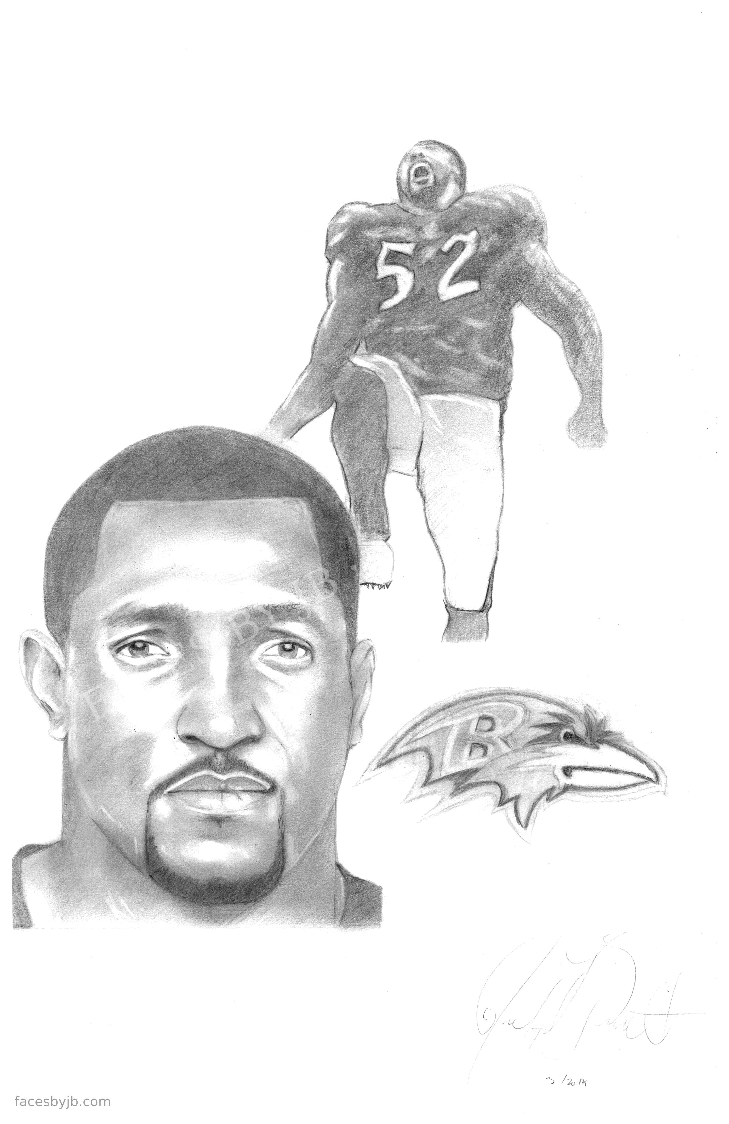Ray Lewis — Digital Print