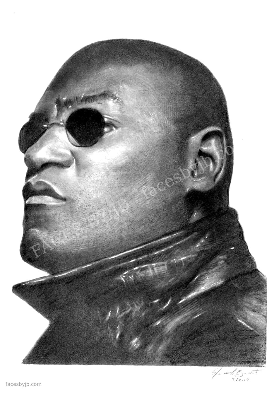 Laurence Fishburne — Digital Print