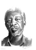 Morgan Freeman — Digital Print