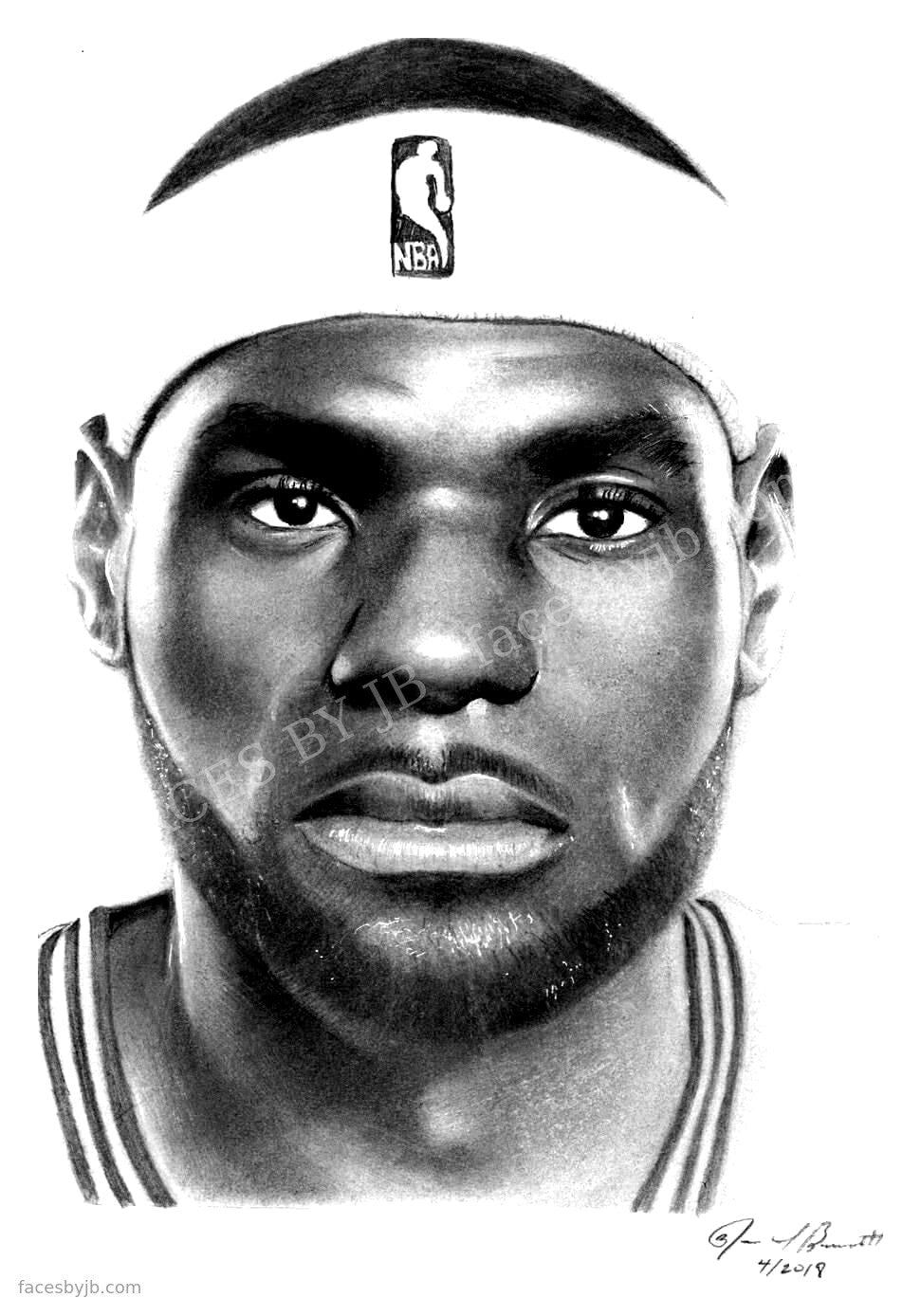 LeBron James — Digital Print