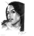 Aaliyah — Digital Print