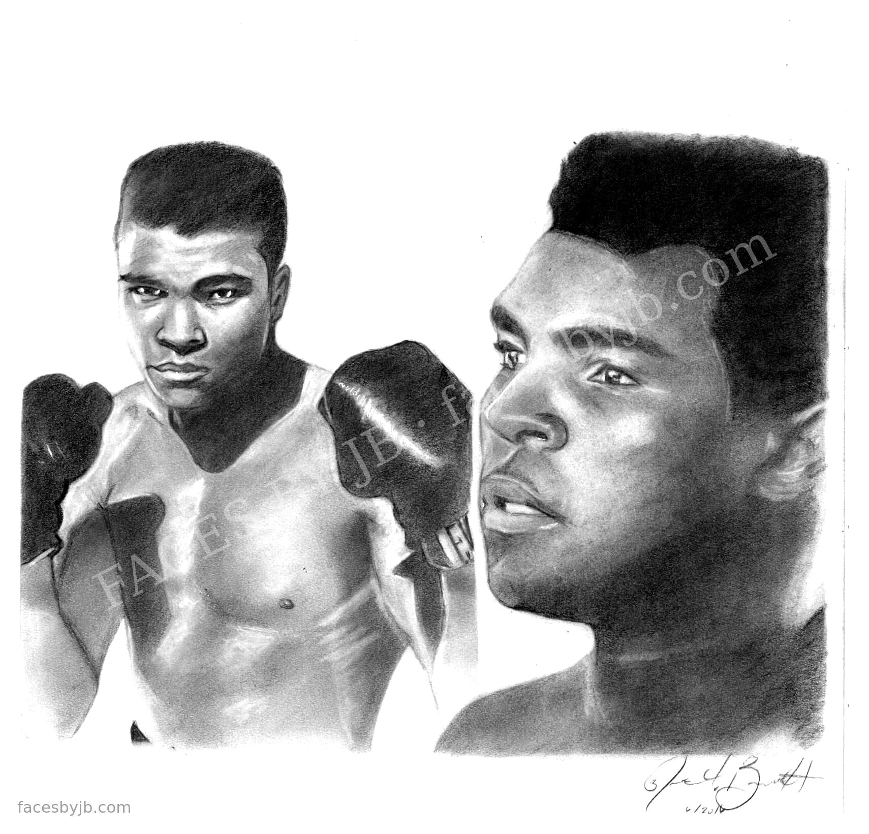 Muhammad Ali — Digital Print