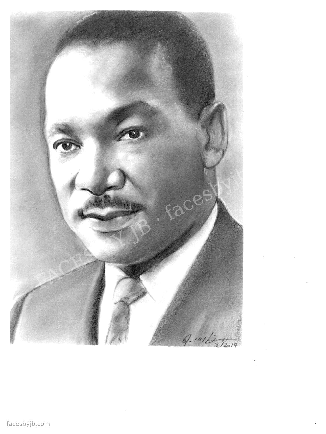 Dr. Martin Luther King Jr. — Digital Print