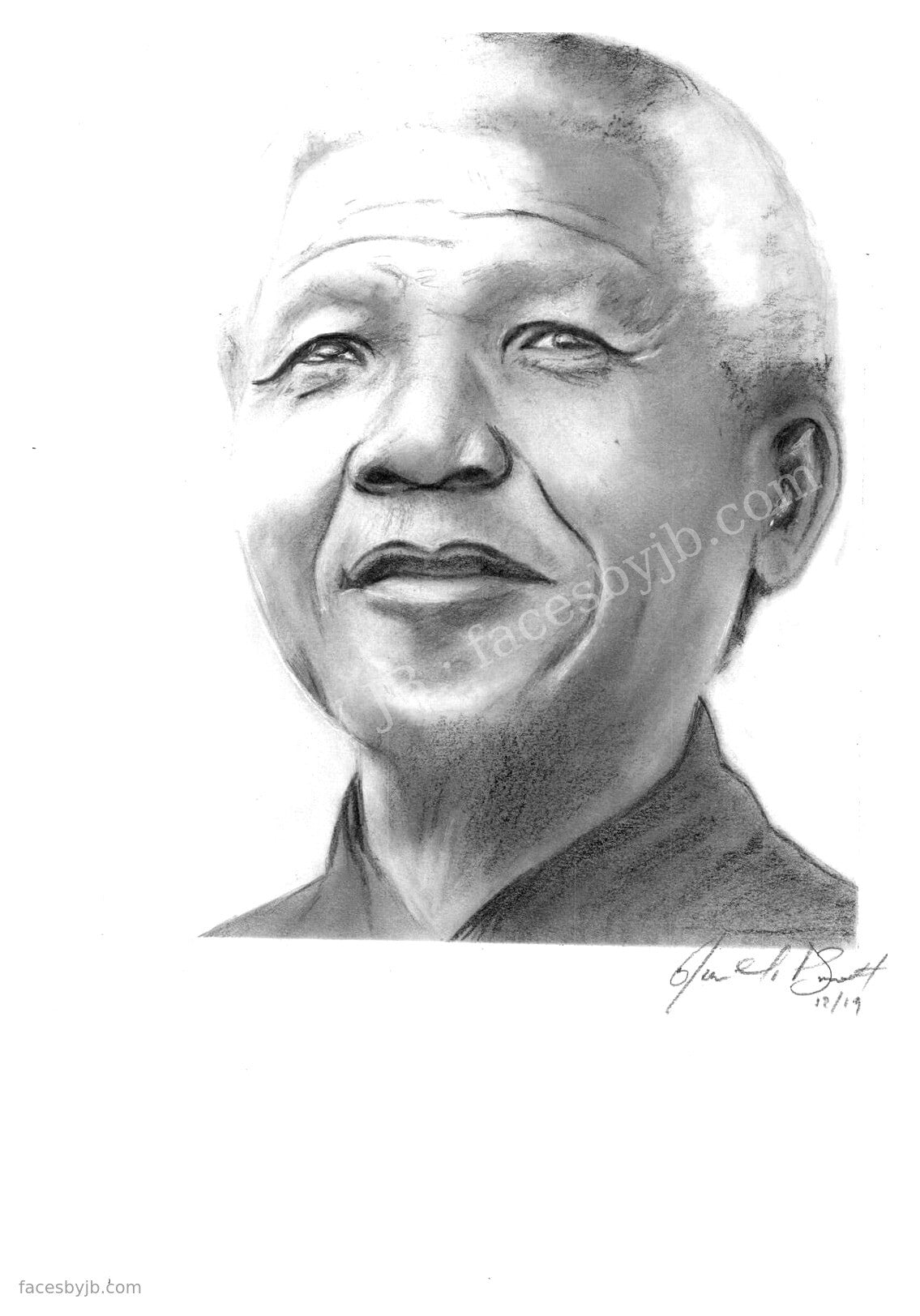 Nelson Mandela — Digital Print
