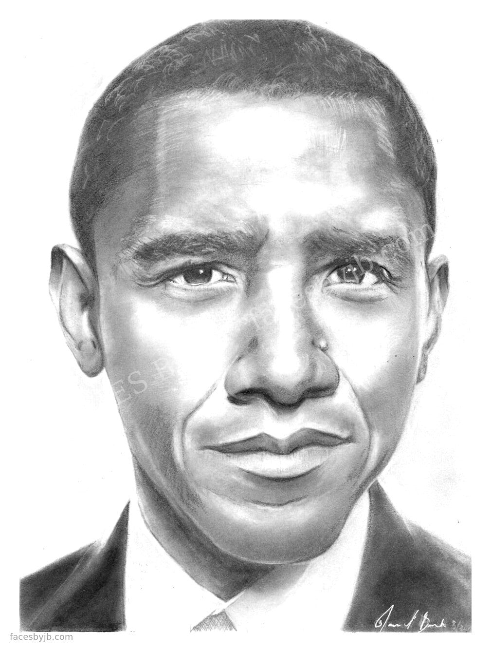 Barack Obama — Digital Print