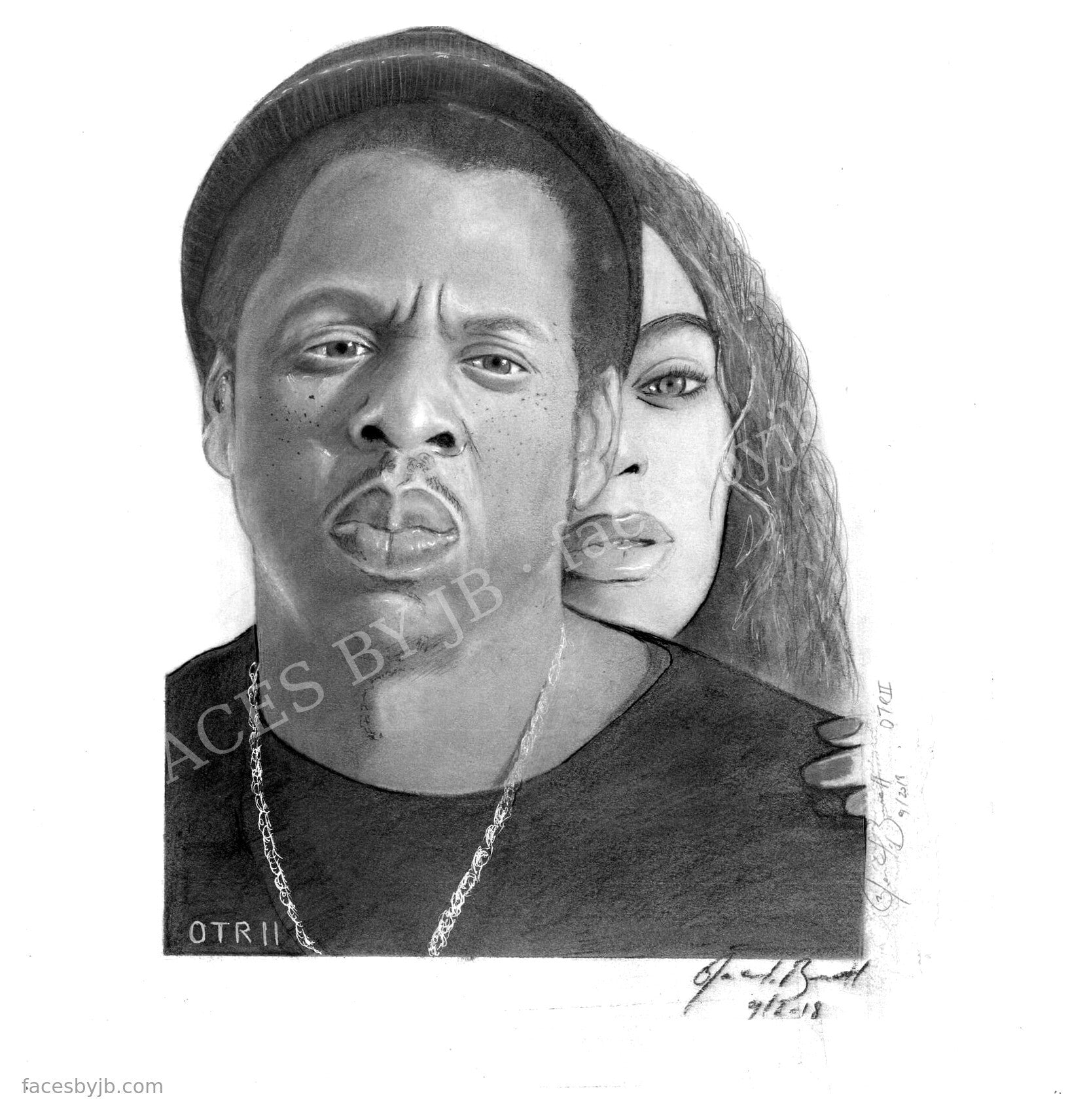 Jay-Z & Beyoncé — Digital Print