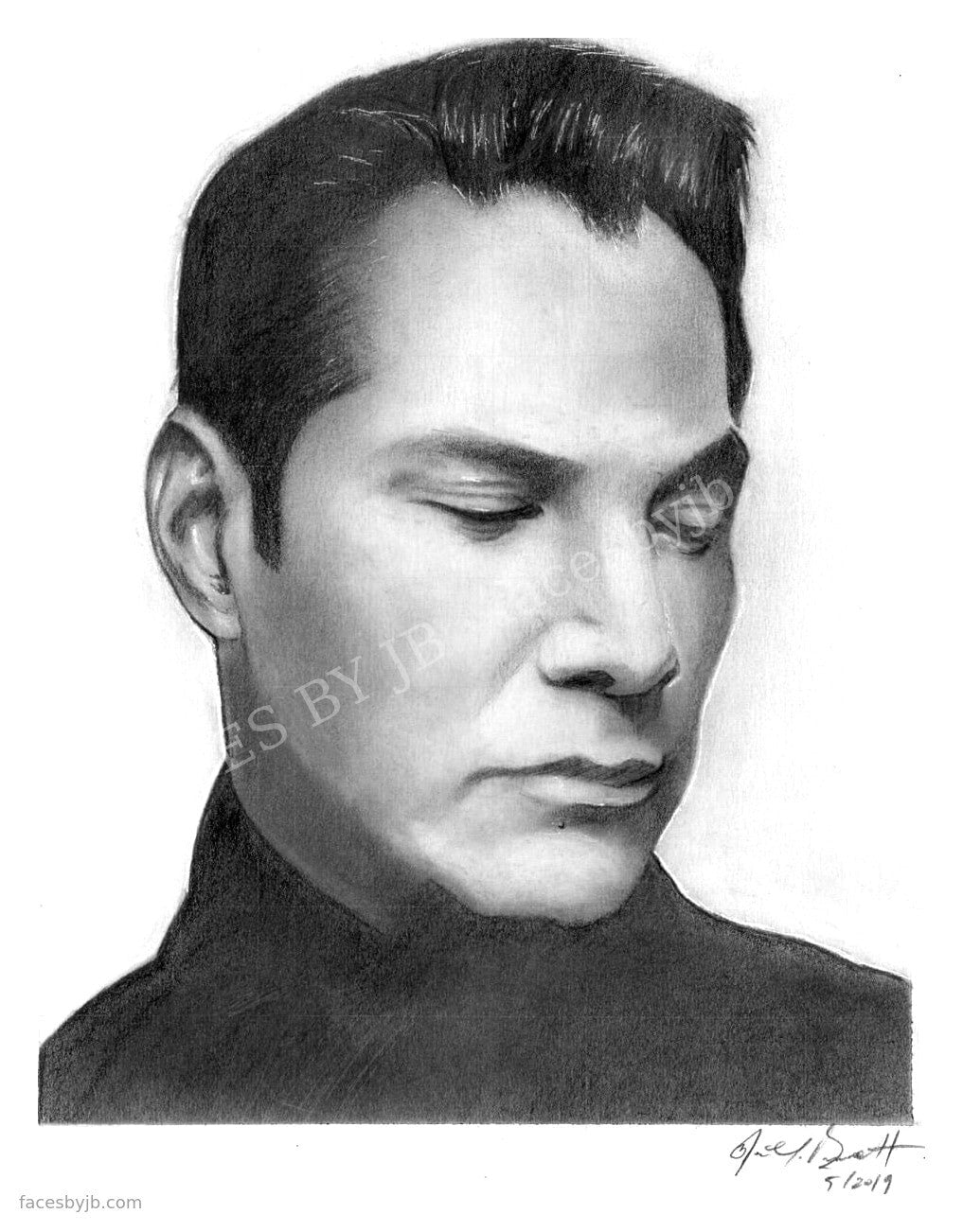 Keanu Reeves — Digital Print