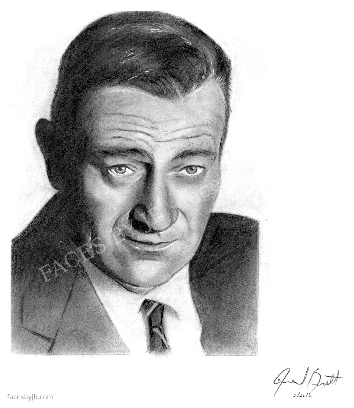 John Wayne — Digital Print