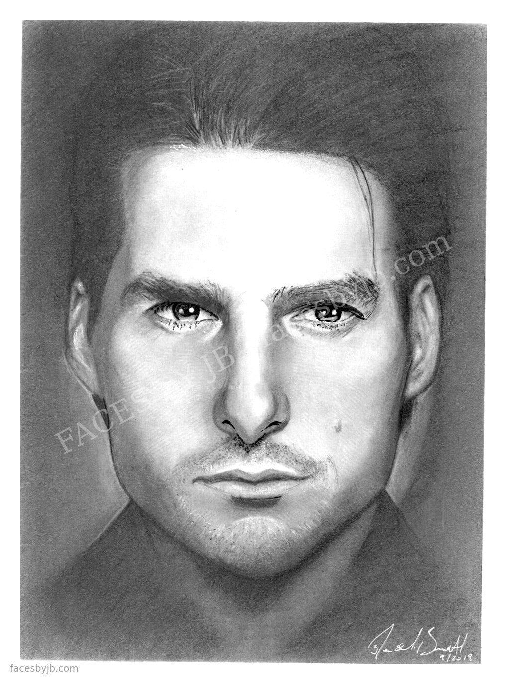 Tom Cruise — Digital Print