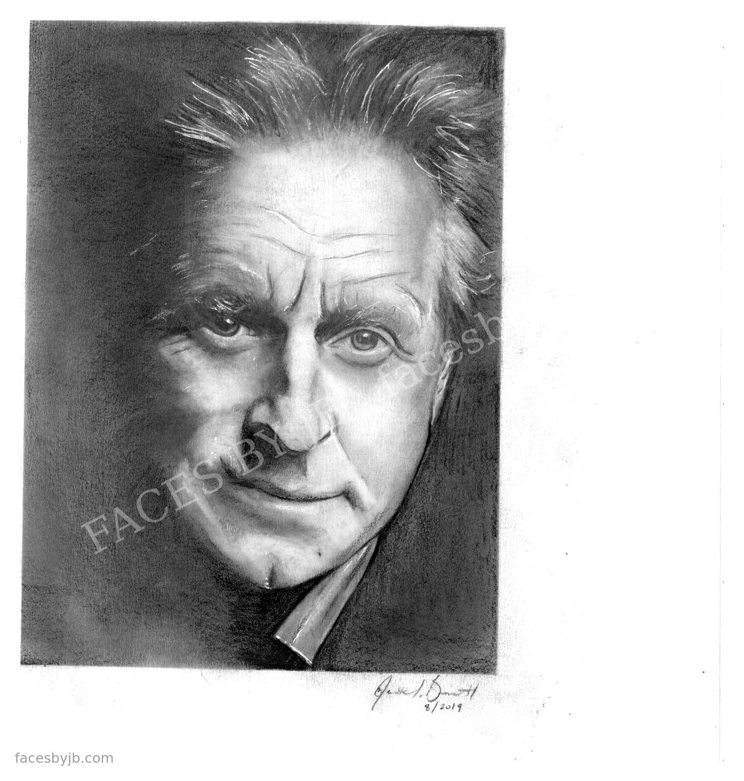 Michael Douglas — Digital Print