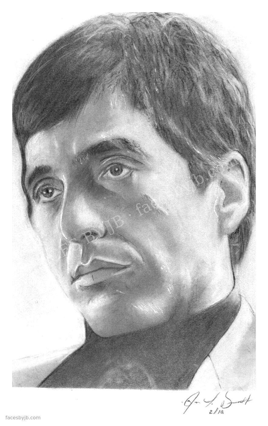 Al Pacino (Second Study) — Digital Print