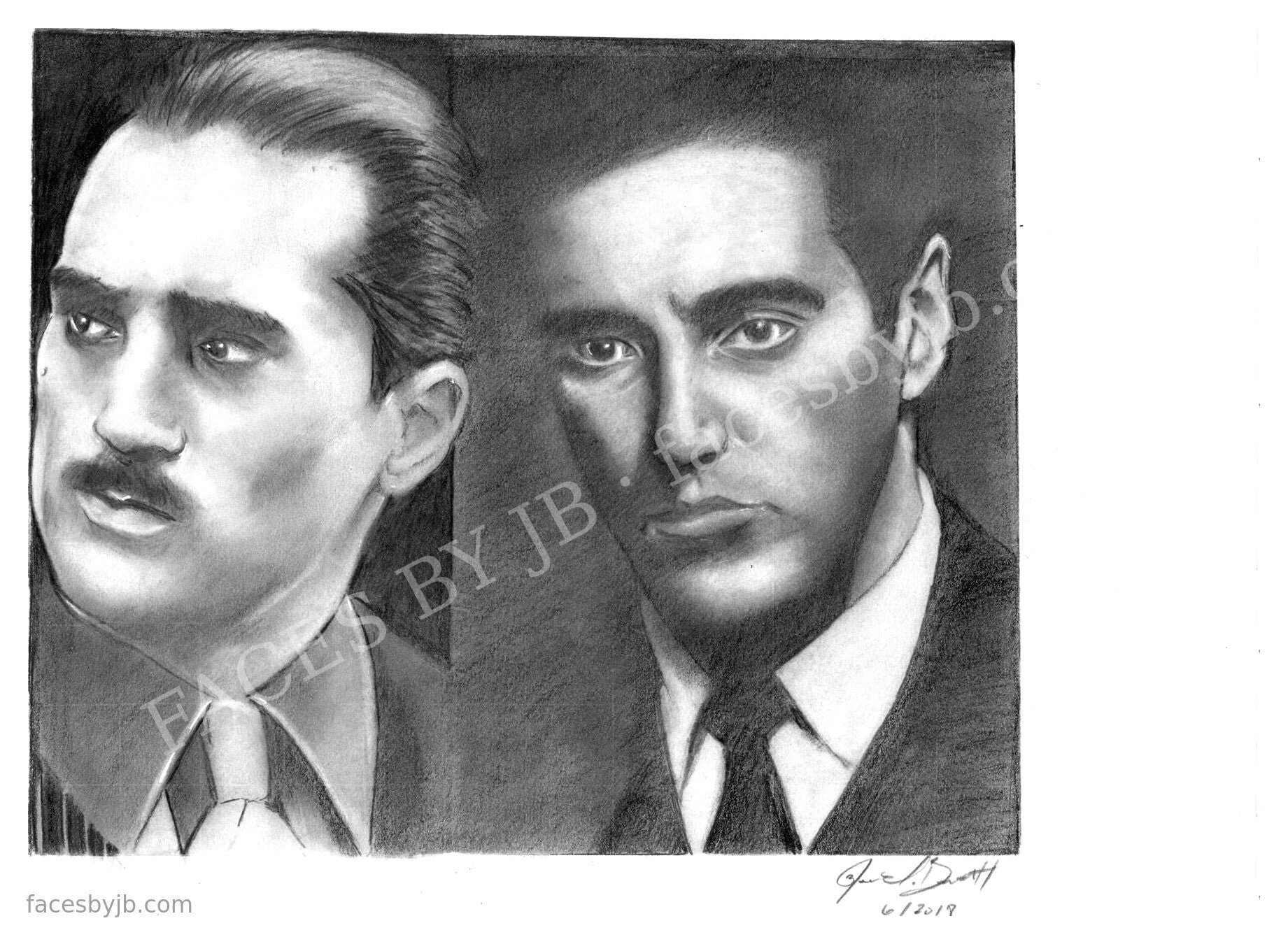 De Niro & Pacino — Digital Print