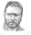 Russell Crowe — Digital Print