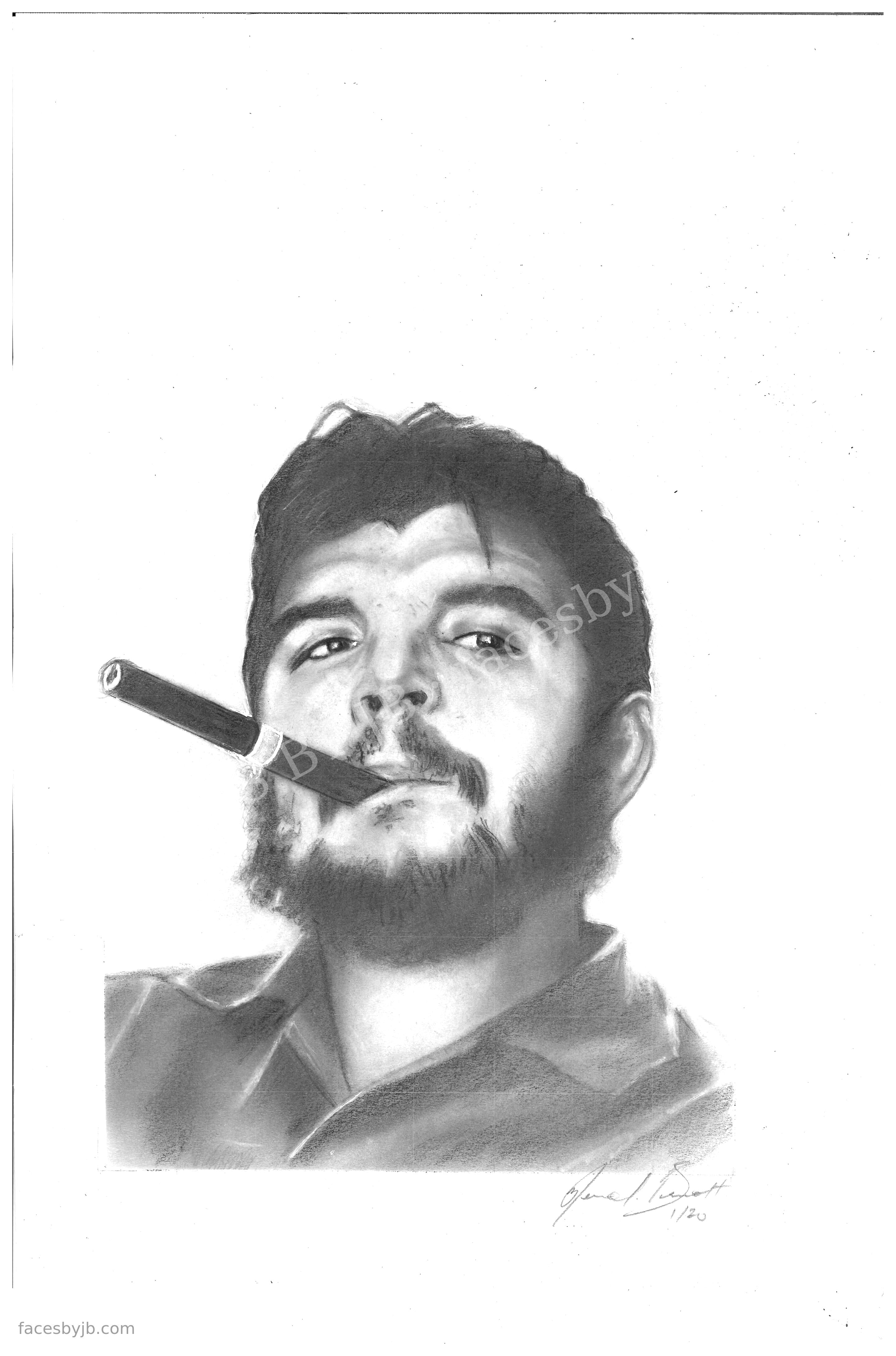 Ernesto "Che" Guevara (Second Study) — Digital Print