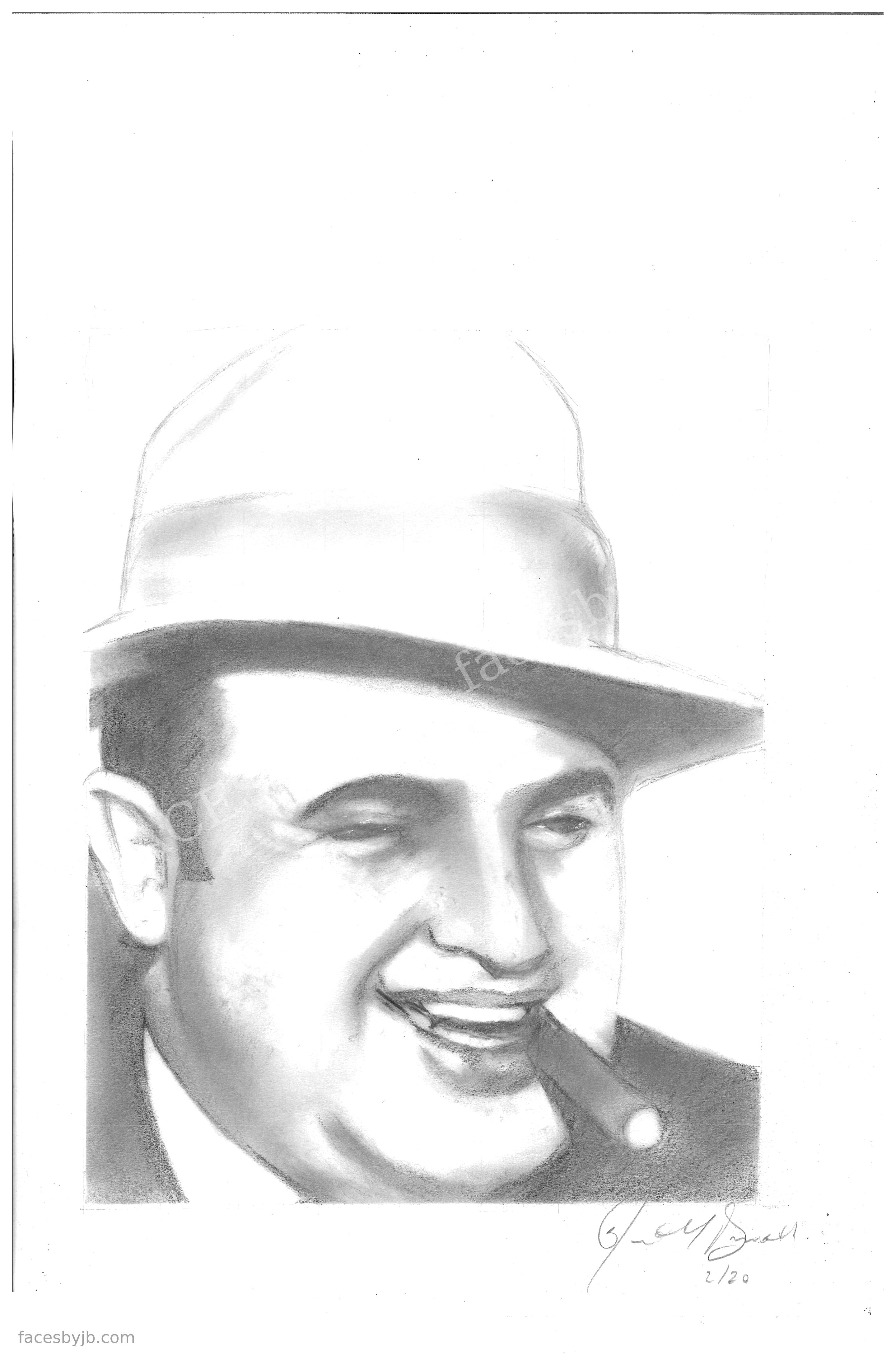 Al Capone — Digital Print