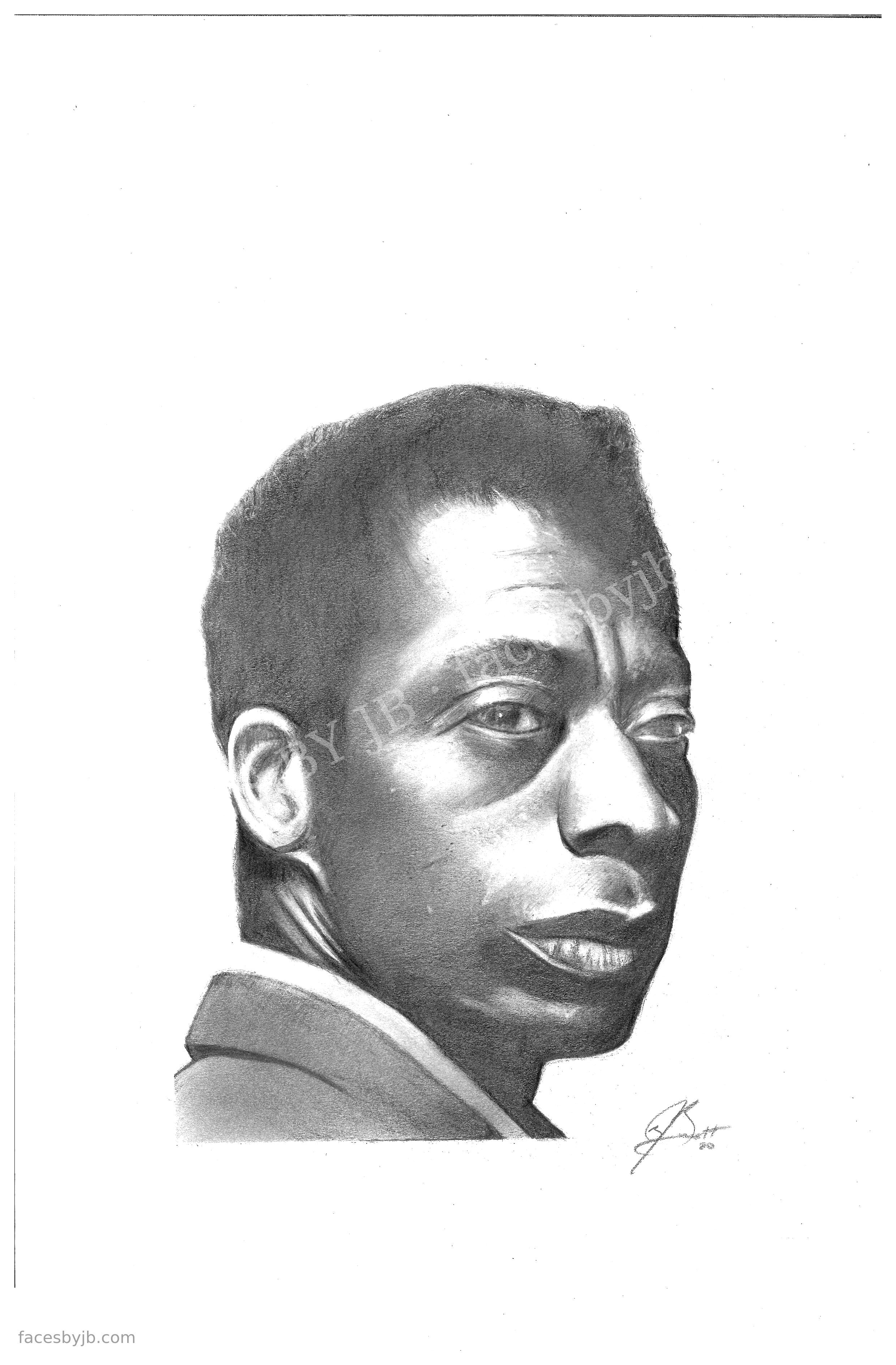 James Baldwin — Digital Print