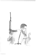 Malcolm X (Seventh Study) — Digital Print