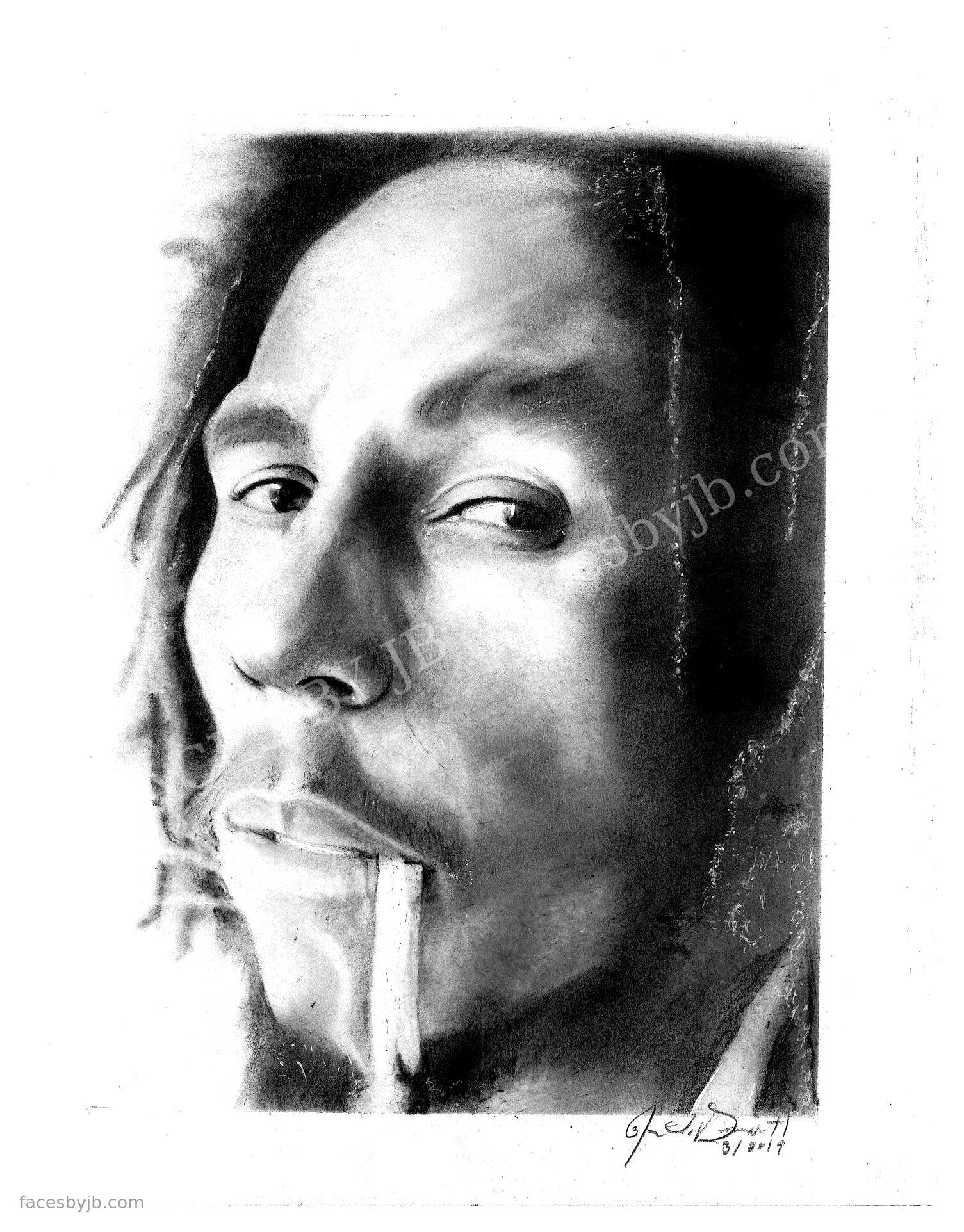 Bob Marley — Digital Print