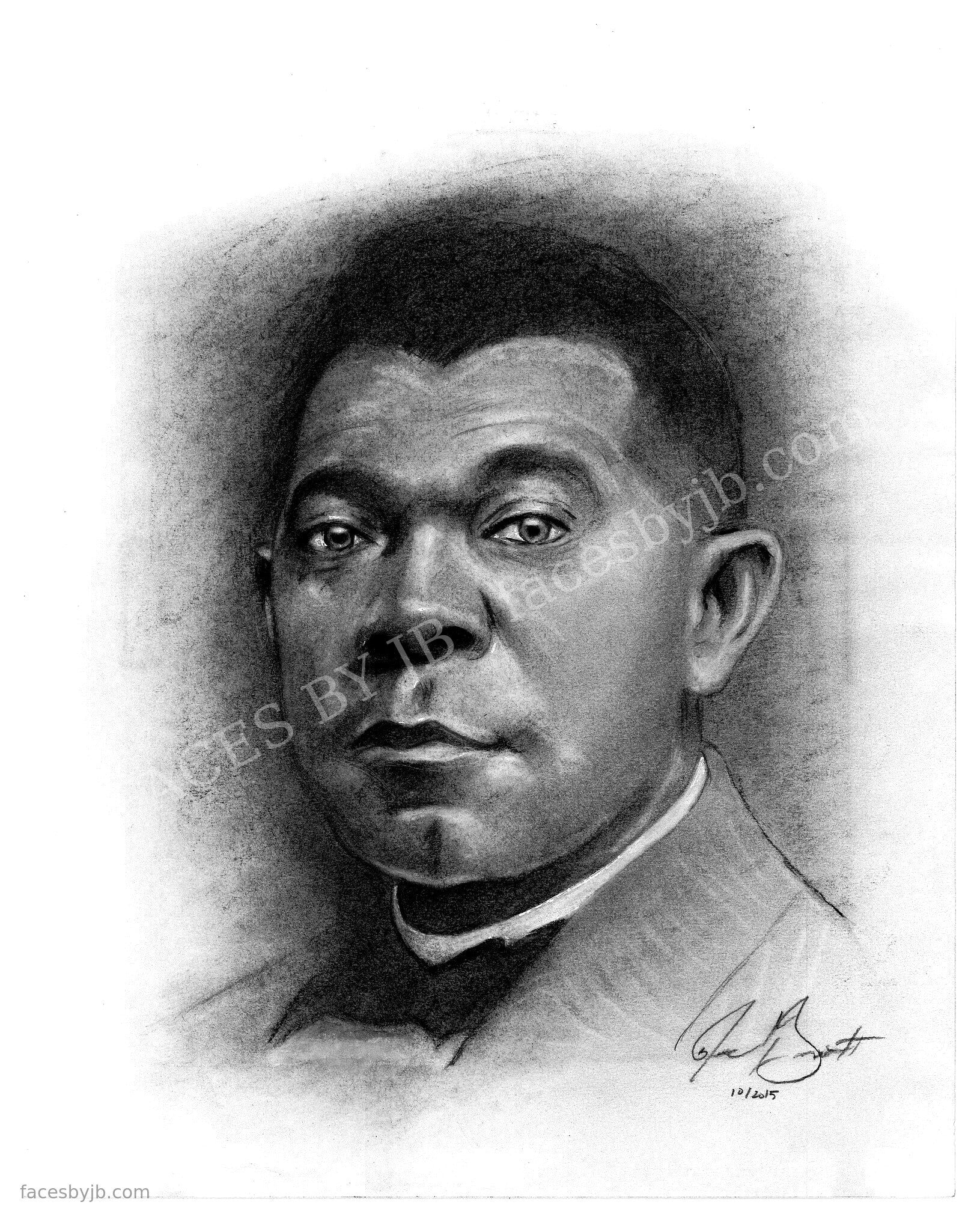 Booker T. Washington (Second Study) — Digital Print