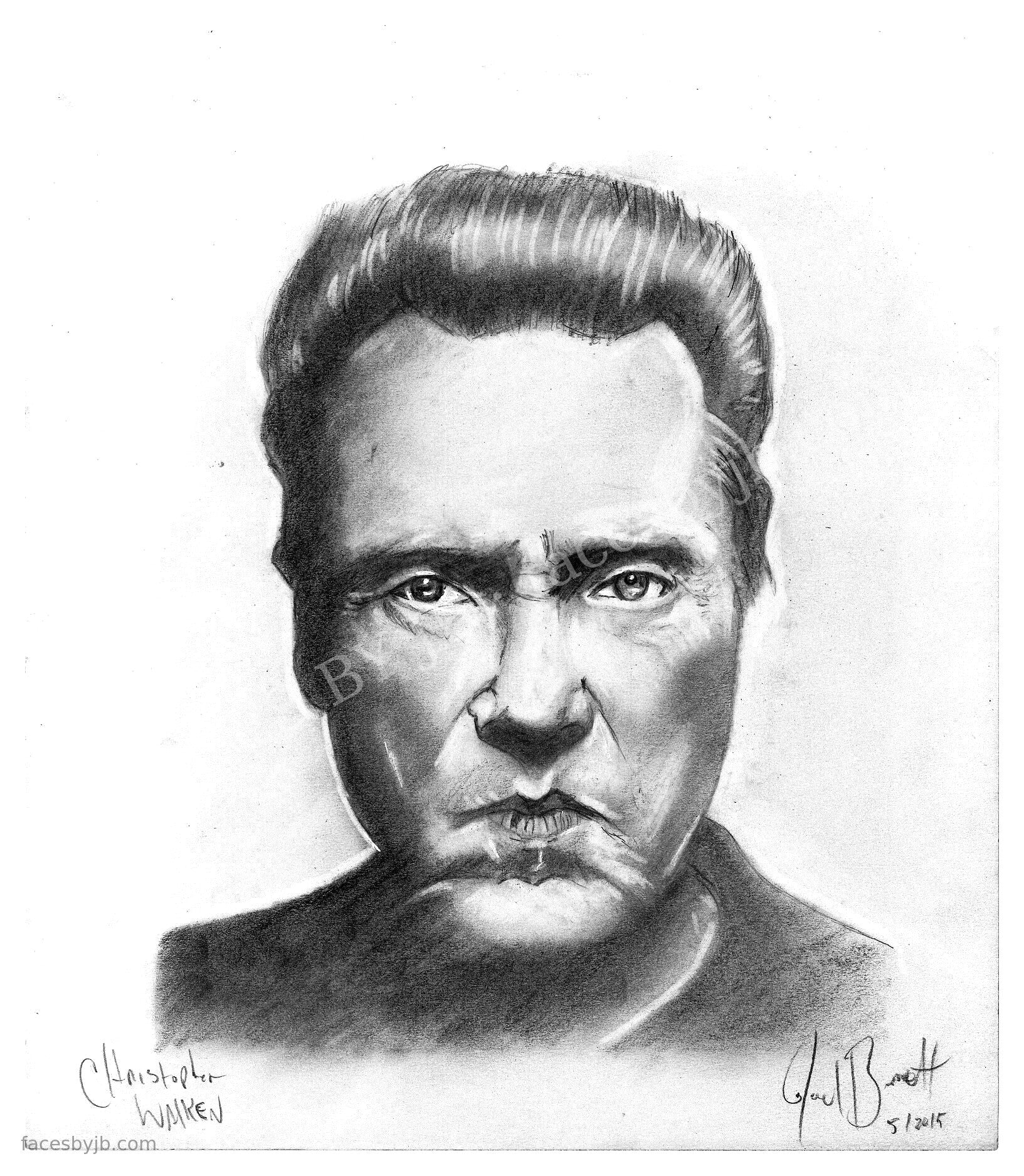 Christopher Walken — Digital Print