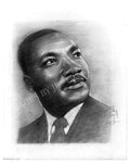 Dr. Martin Luther King Jr. (Second Study) — Digital Print
