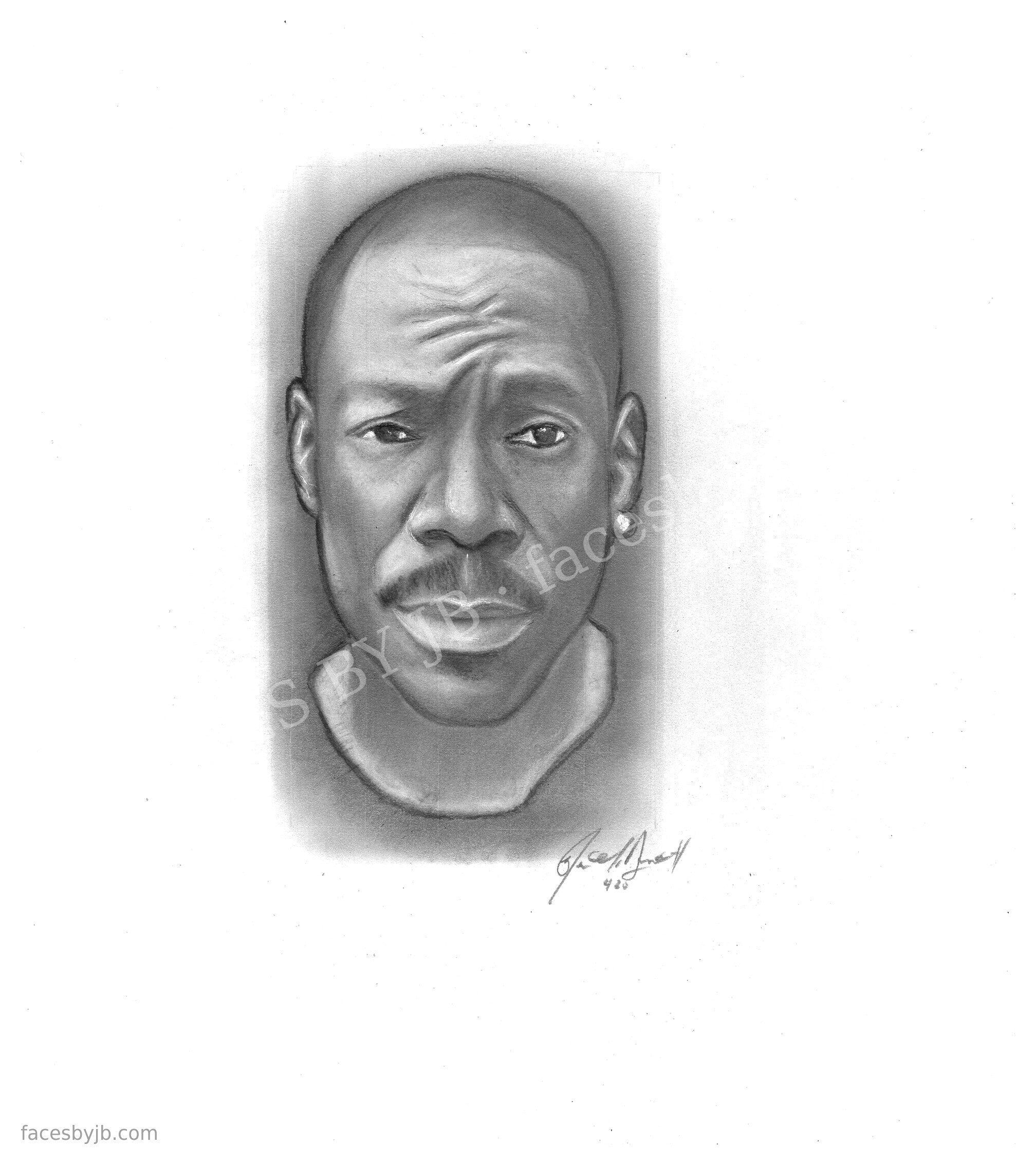 Eddie Murphy (Second Study) — Digital Print
