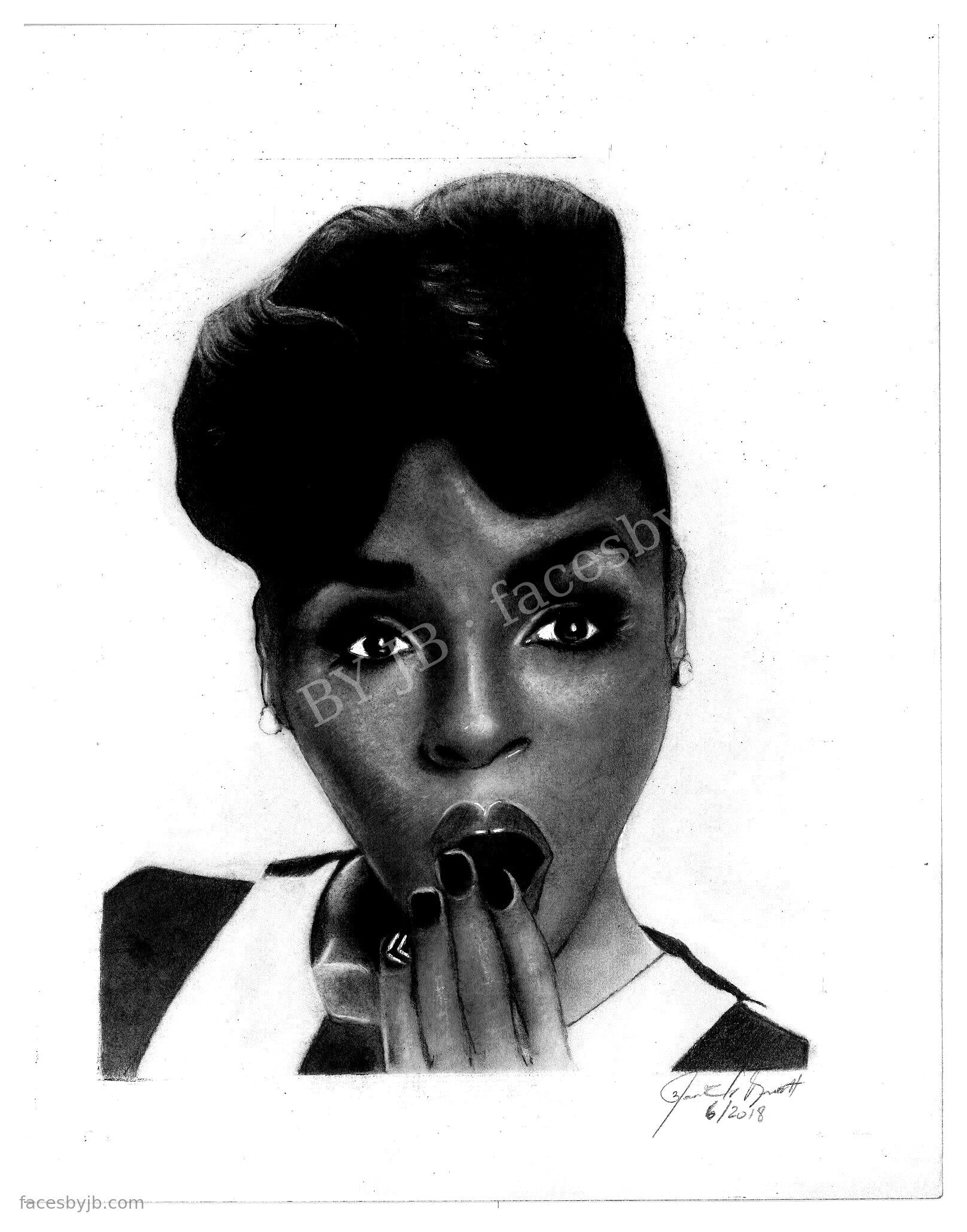 Janelle Monáe — Digital Print