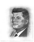 JFK (Second Study) — Digital Print