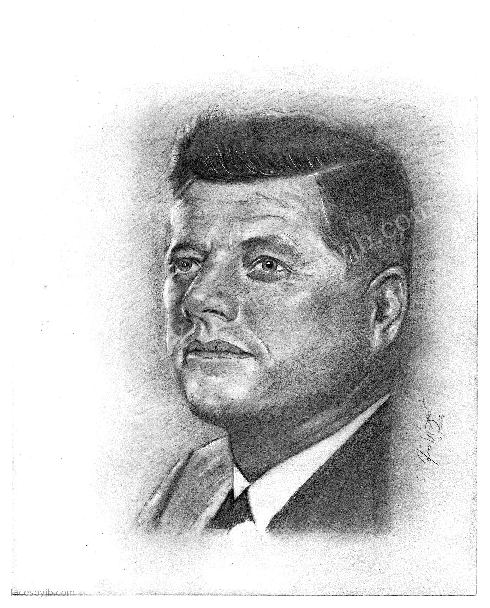 JFK (Second Study) — Digital Print