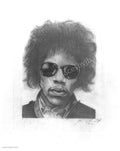 Jimi Hendrix — Digital Print