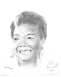 Maya Angelou — Digital Print