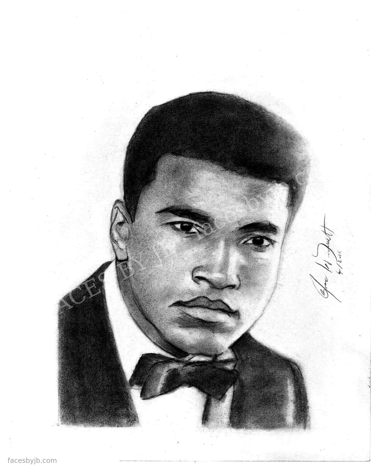 Muhammad Ali (Third Study) — Digital Print