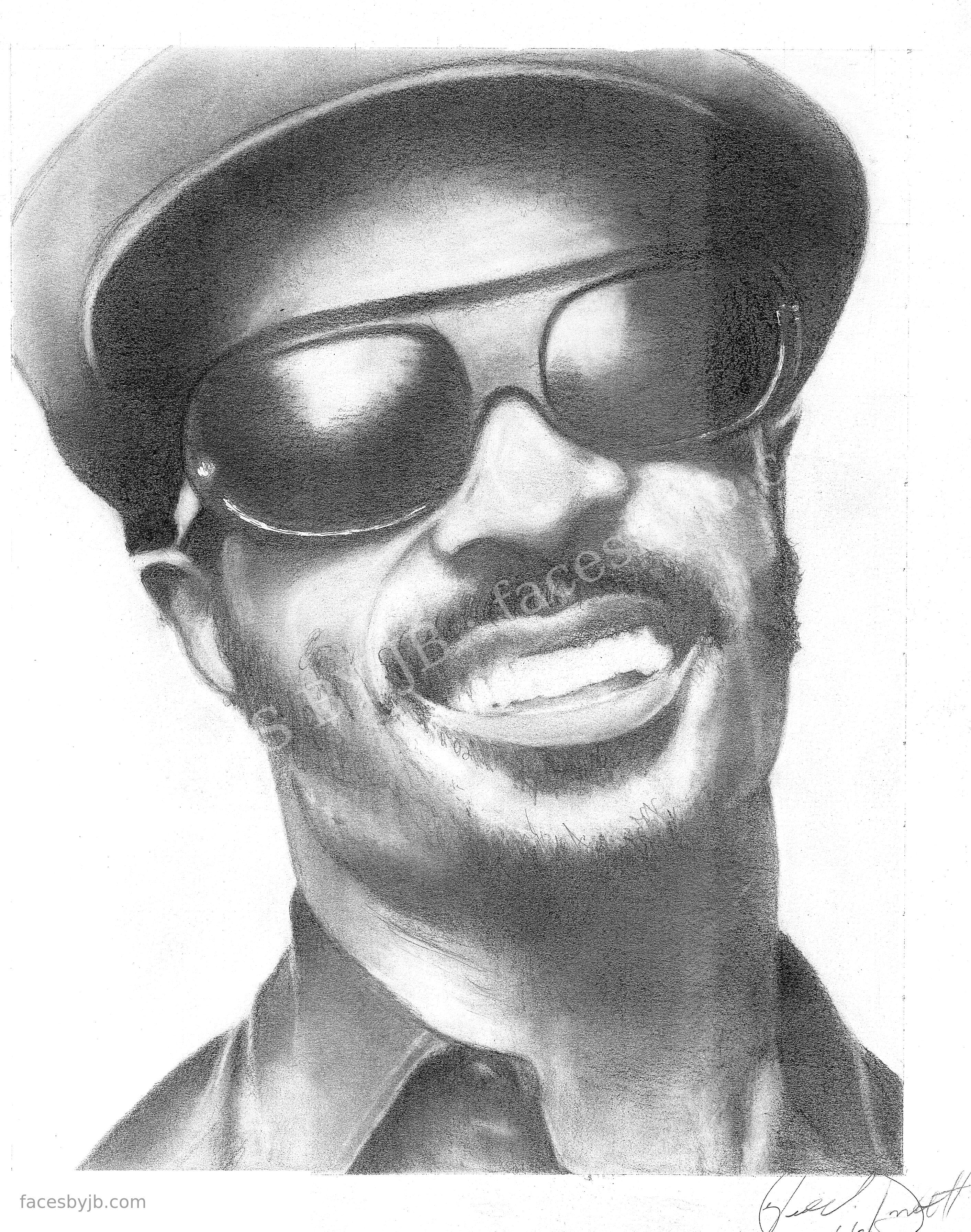 Stevie Wonder — Digital Print