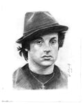 Sylvester Stallone (Second Study) — Digital Print